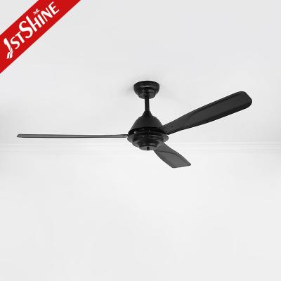 China Patio 52 Inch Industrial Metal Blade Ceiling Fan With Remote Control for sale