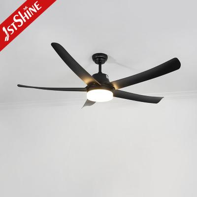 China 38W 56 Inch Large Air Volume Noiseless Ceiling Fan With Light 5 Speed Choice for sale
