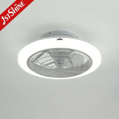 China Enclose Ceiling Fan With Light And Remote 6 Speeds DC Motor Ceiling Fan For Bedroom for sale
