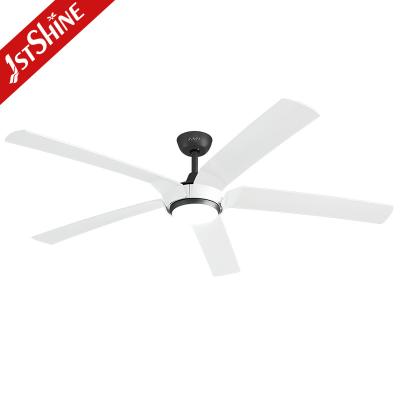 China 65 Inch Modern LED Ceiling Fan DC Motor Large High Air Volume ABS Blade for sale