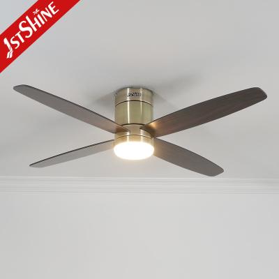 China 52 36 Inches Ceiling Fan Light Indoor Living Room MDF Blade DC motor for sale
