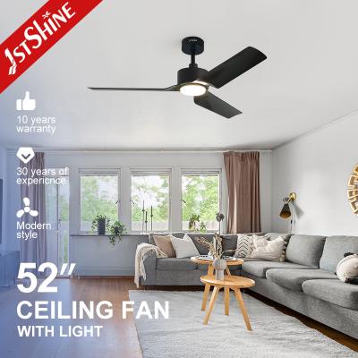 Cina Ventilatore a LED a bassa tensione ad alta velocità moderno 35W Lame di plastica Downrod Decorazione interna in vendita
