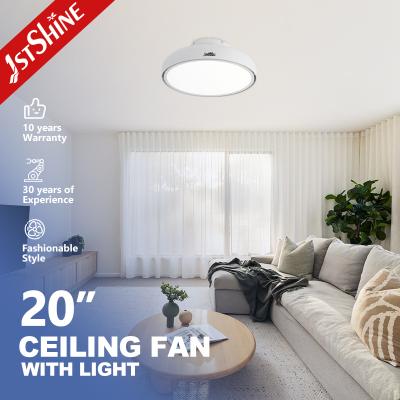 China 20-Inch Bladeless LED Ceiling Fan with DC Motor and Remote Control for sale