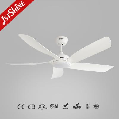 China 52 Inch Moderne Plafondventilator met Licht, Voorzien van Stille DC-Motor en 5 ABS-Bladen voor een Ultradun Ontwerp Te koop