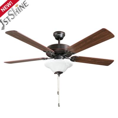 China CCC CE ROHS Classic Ceiling Fans 4 Natural Solid Wood Blades for sale