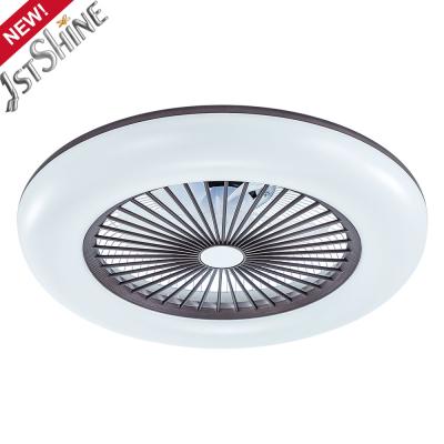 China 24 Inch Plastic Bedroom Ceiling Fan Light Fixtures With Remote Control for sale