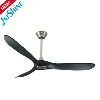 China Home No Noise Energy Saving Ceiling Fans With Real Wood Blades for sale