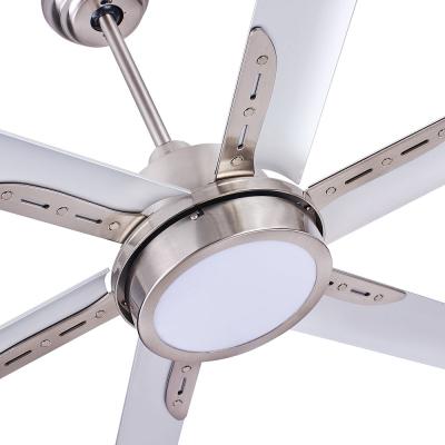 China 84 Inch 120V Home Gym Ceiling Fans With Aluminum Blade Brushless Inverter Motor for sale
