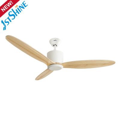 China OEM 3 Wooden Blades 52 Ceiling Fan With DC Motor for sale