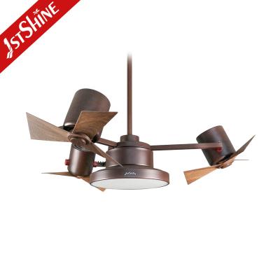 China Bedroom Noiseless Plastic Ceiling Fan 44 Inch With Remote Control for sale
