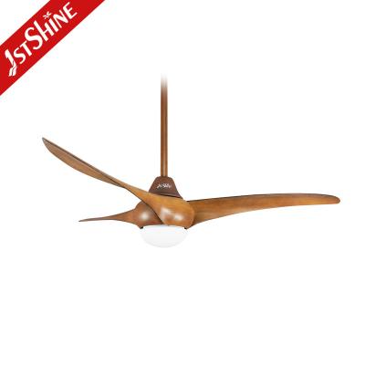 China Plastic Blade Inverter 60W Electric Ceiling Fan Indoor Decorative Lighting for sale