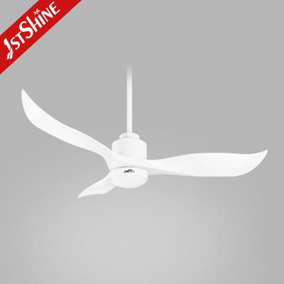 China Fancy DC Motor Silent Household 3 Plastic Blades Ceiling Fan Led Light for sale