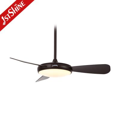 China High Rpm Dimmable LED Ceiling Fan 42 Inch 52 Inch 3 Plastic Blade for sale