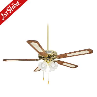 China Traditional Classic Ceiling Fans Chandelier 52 Inch For Restaurant for sale