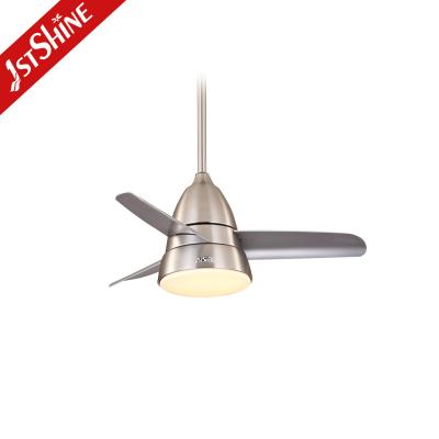 China Small Size 36 Inch Metal Blade Ceiling Fan Electric 3 CLR Brightness for sale