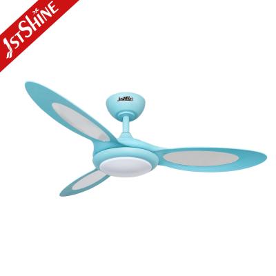 China 44 Inch 3 ABS Blades Dimmable LED Ceiling Fan 230V For Bedroom for sale