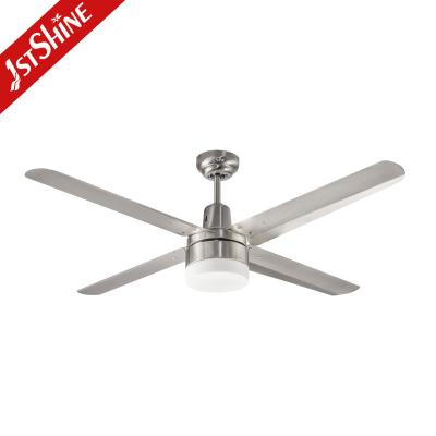 China 110V Iron Blades Dimmable Ceiling Fan 52 Inch With AC Motor for sale