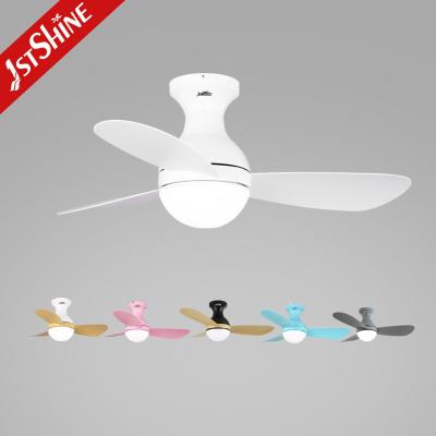 China 6 Speed Remote Control Dimmable LED ABS Blades Ceiling Fan 230V for sale