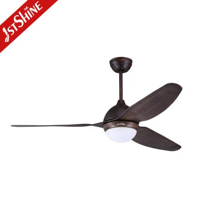 China 1 4 8H Timing ABS Blades Remote LED Ceiling Fan With 35W Motor for sale