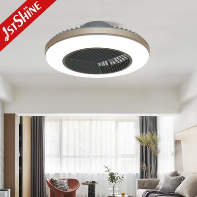 China Smart App Control LED Invisible Ceiling Fan For Bedroom 20 Inch 27W for sale