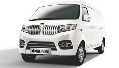 China Oil Pressure Assisted Brake Logistics Electric Mini Vans Wheelbase 2925mm for sale