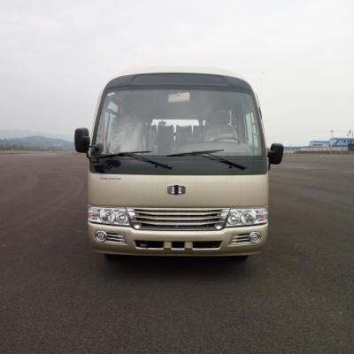 Chine Le PVC canalisent 32 Seater Mini Coaster Bus Cruising Range 200km à vendre