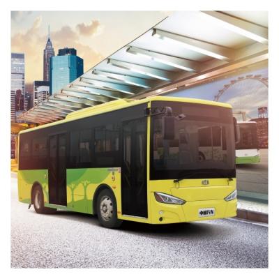 China 7.3m LHD Diesel Engine Bus 69km/H Emission Euro 4 Passenger Capacity 40 for sale