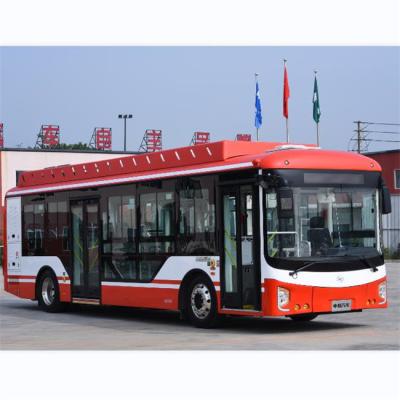 Chine direction assistée intégrale de bas de plancher de 10.5m autobus électriques de batterie 240kw à vendre
