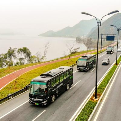 China 45 assentos viajam treinador diesel With Fire Extinguisher 110km/H à venda
