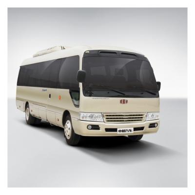 China 8m 24-32 Seats Auto Transmission Electric Coaster Buses Leaf Spring for sale