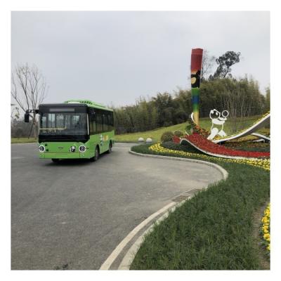China New Energy Battery Capacity LHD 35 Passenger Zev Bus Suspension Leaf Spring for sale