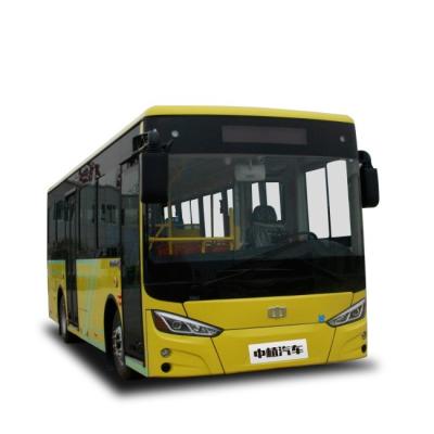 China 8m 13-27 Seats City Diesel Short Bus Manual 5 Gears Leaf Spring for sale