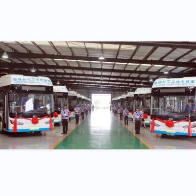 China 10.5m ônibus elétrico LHD Zero Emission de Fuel Cell do hidrogênio de 27 assentos à venda