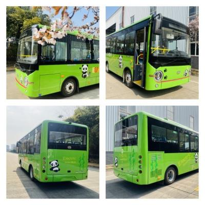 China Battery Charging New Energy City Bus Electric Mini Bus LHD RHD 12 Seaters 6.6m for sale