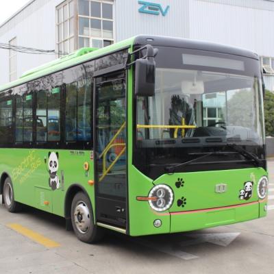 China 6.6m Electric Mini Bus New Energy City Tour Bus 23 Seats Urban Bus Battery 200 KWh for sale