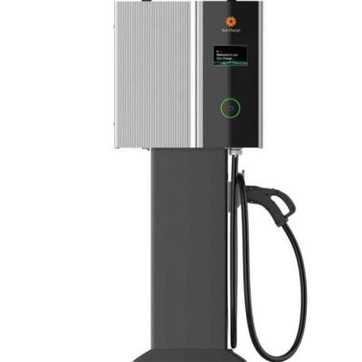 China 60KW Ev DC Charger Bus Spare Parts Wall Hanging Electric Charger All In One Machine for sale