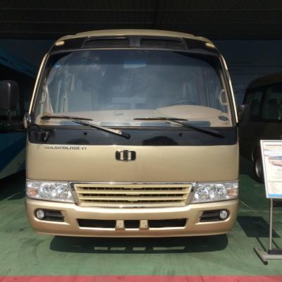 China Travel Leaf Spring Bus With Entertainment System DVD & Air Conditioning Ready en venta