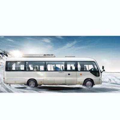 China 22 Seater Diesel Coaster Bus With Automatic Transmission And LCD Monitors for sale