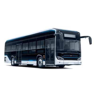 China Left Hand Drive Pure Electric Bus 12m Low Floor New Energy Bus 46 Passenger seats. for sale