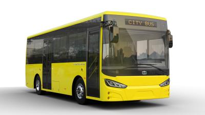 Κίνα 8.5m Ηλεκτρικά λεωφορεία με μπαταρία Τα λεωφορεία πόλης LHD/RHD Για το σύστημα δημόσιας μεταφοράς 193.54kwh με εναλλασσόμενο ρεύμα προς πώληση