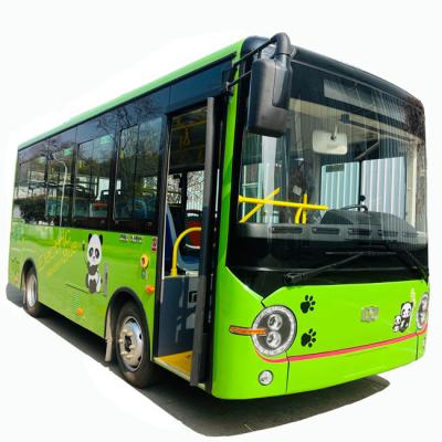 China Minibuses eléctricos Transporte Ciudad 24 asientos Conducción Kilómetro 200km en venta