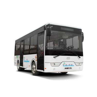 China 6M Battery Electric Mini Bus City 14 Seater Leaf Spring Suspension. for sale