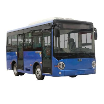 China 16 Seats Electric Tour City Bus with Rear Motor Position and AC for sale