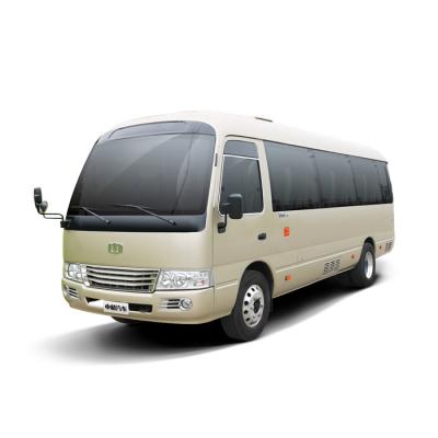 China 7m Diesel Coaster Buses Minibuses para transporte eficiente LHD/RHD 25 lugares. à venda