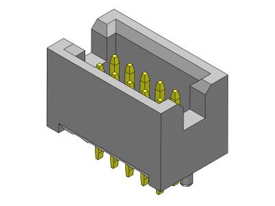 中国 1.27mm Box Header Connector 1.0AMP For Computer Mainboard 販売のため