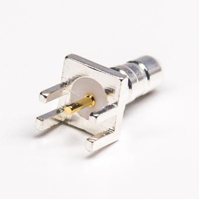 China 4 Holes RF Sma Smb Connector 14.7MM for connecting coaxial cables for sale