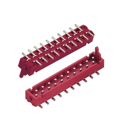 China 1.0Amp IDC Header Connector Micro Match Male SMT Type 2-22Pin Replace TE338728 for sale