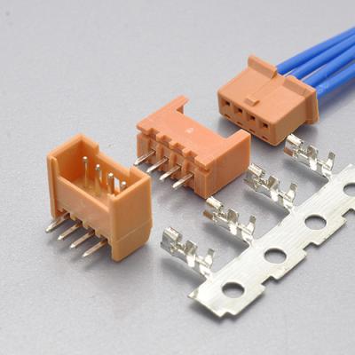 China 1.25mm Wafer Wire To Board Connector Single Row UL94V0 Nylon-66 2-8Pin HRS DF13 for sale