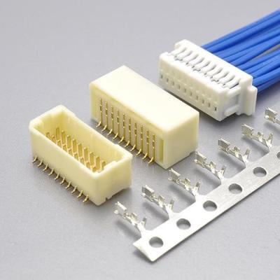 China 1.0mm Wire To Board Connector Wafer Dual Rows  SMT Type 2*4Pin-2*25Pin JST SHD BMxxB-SRDS for sale