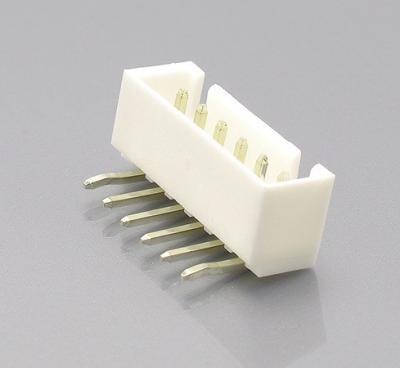 China Pitch 2.5mm Wire To Board Wafer Connectors Right Angle 90° DIP Type 2Pin-16Pin With Kink Pin for sale